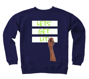 "Glow Gear™️" (Stripes) Unisex Long Sleeve Sweater