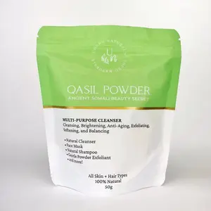 The African Beauty Secret Somali Women Have Used For Generations  Authentic Somali Qasil Powder Imported From Africa For Glowing Skin, Cleansing, Exfoliating, Brightening & Balanced-Looking Skin | Natural Botanical Face Cleanser