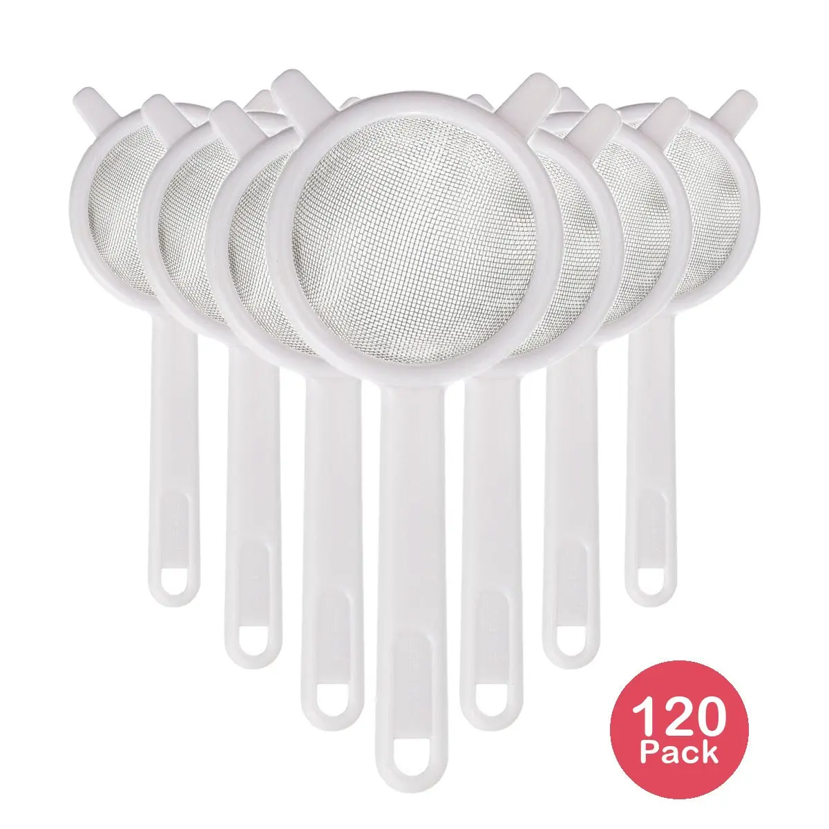 Bradshaw Plastic Mesh Strainer 2.5 In (Pack of 120)