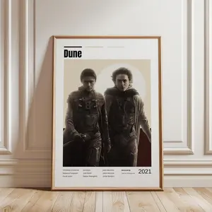 Dune Poster Wall Art Aesthetic Room Decor Modern Home Decor Stylish Wall Print Trendy Interior Decoration