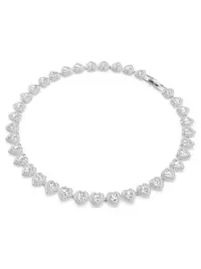 2025 Fashion Jewelry Original Heart Necklace Sparkling High-Quality Tennis Necklace for Women Luxury Holiday Gift
