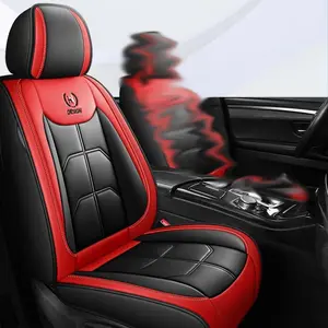 1pc Universal Full Wrapping Car Seat Cover, Automotive Seat Covers, Fashion Minimalistic Car Seat Protector, Auto Seat Protectors, Car Seat Protective Mat, Car Interior Accessories