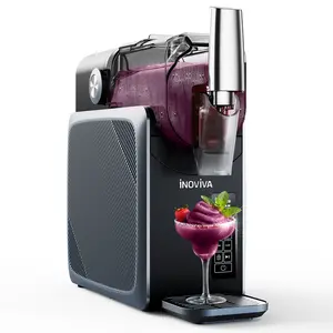 Inoviva Slushie Machine Frozen Drink Maker for Smoothies & Cocktails | Auto-Clean, Recipe Guide Included, Perfect Gift for Home & Party