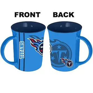Football Fan Shop MemoryCo Officially Licensed NFL 15oz Reflective Mug - Titans
