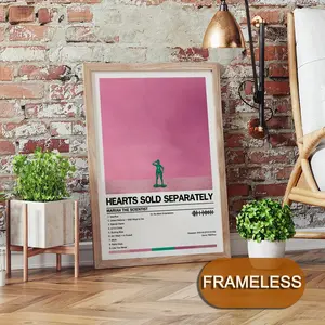 Mariah the Scientist Poster Music Album Modern Art 2D Poster, Suitable For Bedroom Living Room Decor. Vibrant Colors, Clear Images Ideal For Home Office Decor.