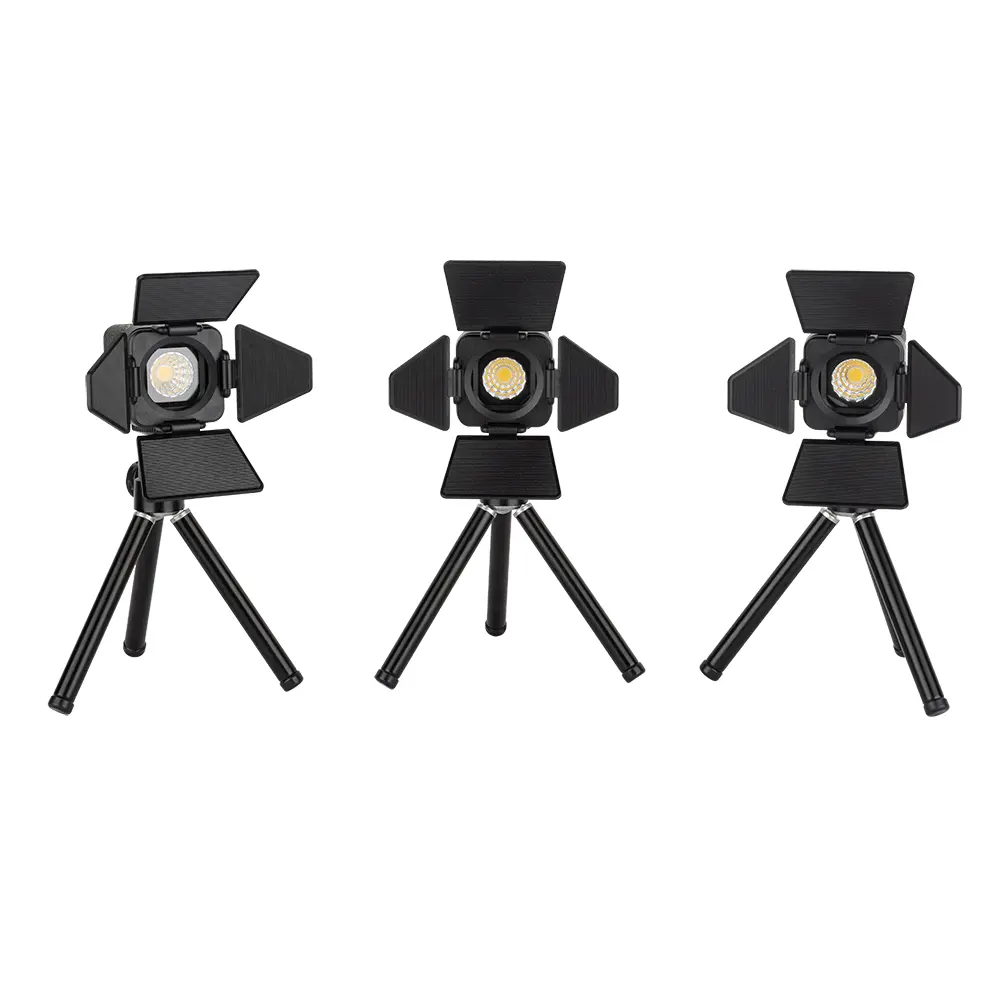 SmallRig RM01 Mini LED Video Light (3 Pack) , Watreproof Portable Lighting Kit with 8 Color Filters, Dimmable Fill Photography Light 5600K CRI95 for Smartphone, Action and DSLR Camera 3469