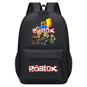 2026 New Roblox School Bag Backpack Ins Style Backpack Cartoon School Bag