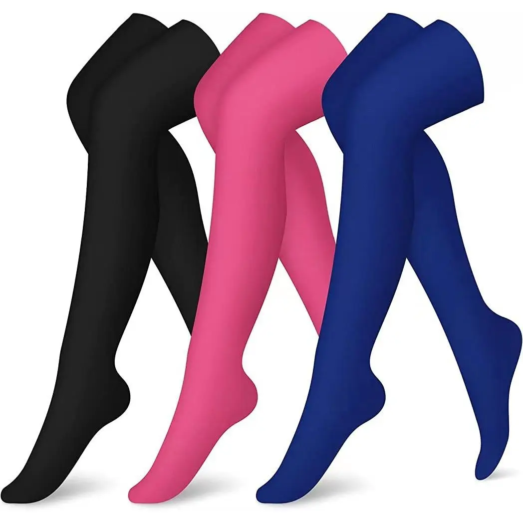 Women's Argyle Breathable Compression Over-Knee Gym Socks - Sweat-Wicking for Running, Cycling, Gym Training - Available in L/XL Sizes (No Small Sizes Note)
