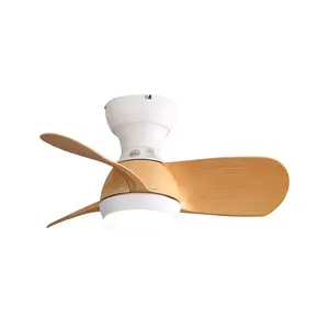 23-in Mini Ceiling Fan with 3 ABS Blades, Remote Control, DC Motor, LED Lights & Timer Mode for Bedroom (Tools & Hardware Hand Tools Accessory)