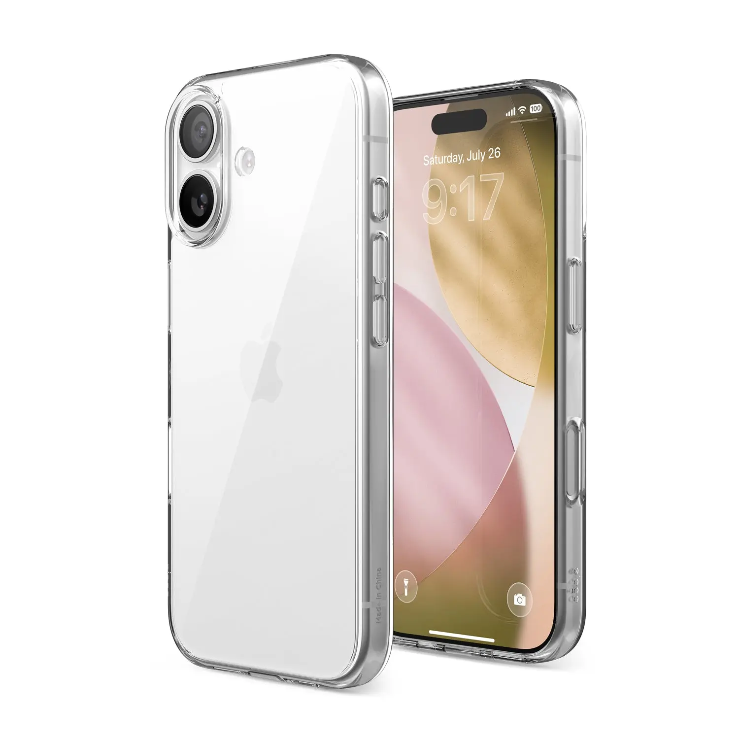 elago Crystral Clear Case for iPhone 17 (Trasnparent)