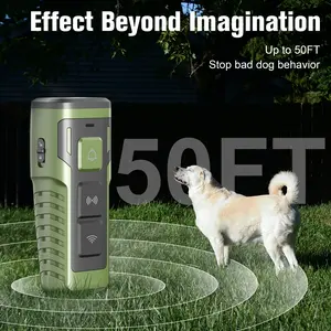 2025 Dog repellent  Dog Barking Deterrent Device to Stop Bad Behavior - No Need to Yell or Slap, Just Point at Dog and Press Button - Long Range Ultrasonic, USB-C Rechargeable, Anti-Barking Device Training Dog Whistle for Dog Accessories