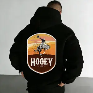 Hooey Hoodie - Classic Western Rodeo Design For Men