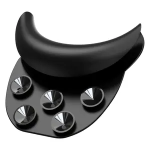 Shampoo bowl neck support with suction cup, made of silicone, suitable for salon shampoo basins, shampoo neck pads, non-slip salon neck supports, used for neck support in shampoo basins and washbasins.