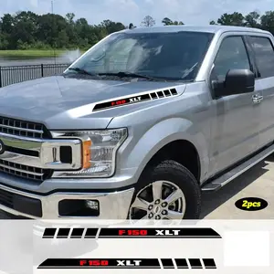 Vinyl Decals for Ford F-150 F150 XLT Car Hood Truck Graphics Stickers 2Pcs