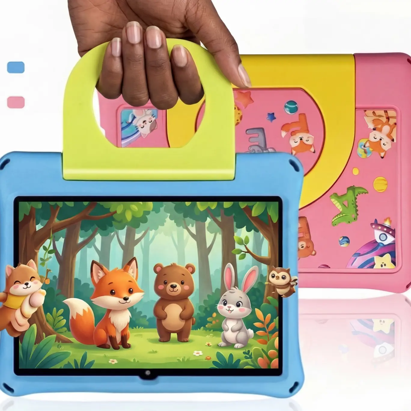 10.1-inch Android Tablet for Kids Ages 3–12, WiFi Tablet for Movies, Games, Educational Apps and Home Use, Ideal Holiday Gift