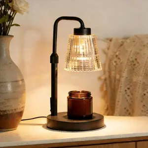 Candle Warmer Lamp with Timer Dimmable, Birthday Gifts for Women Mom, House Warming Gifts New Home Decor, Wax Melt Warmer for Jar Candles with 3 Bulbs