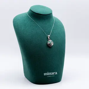 MINARA 950 Silver “ABALON” Pendant in Silver MINARA 950 Silver “ABALON” Pendant in Silver