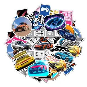 Forza Horizon Pack 20 PCS Stickers Game Funny Graphic Waterproof Stickers Pack, Decorative Car Wall Bottle PC Book Vinyl Stickers Decal