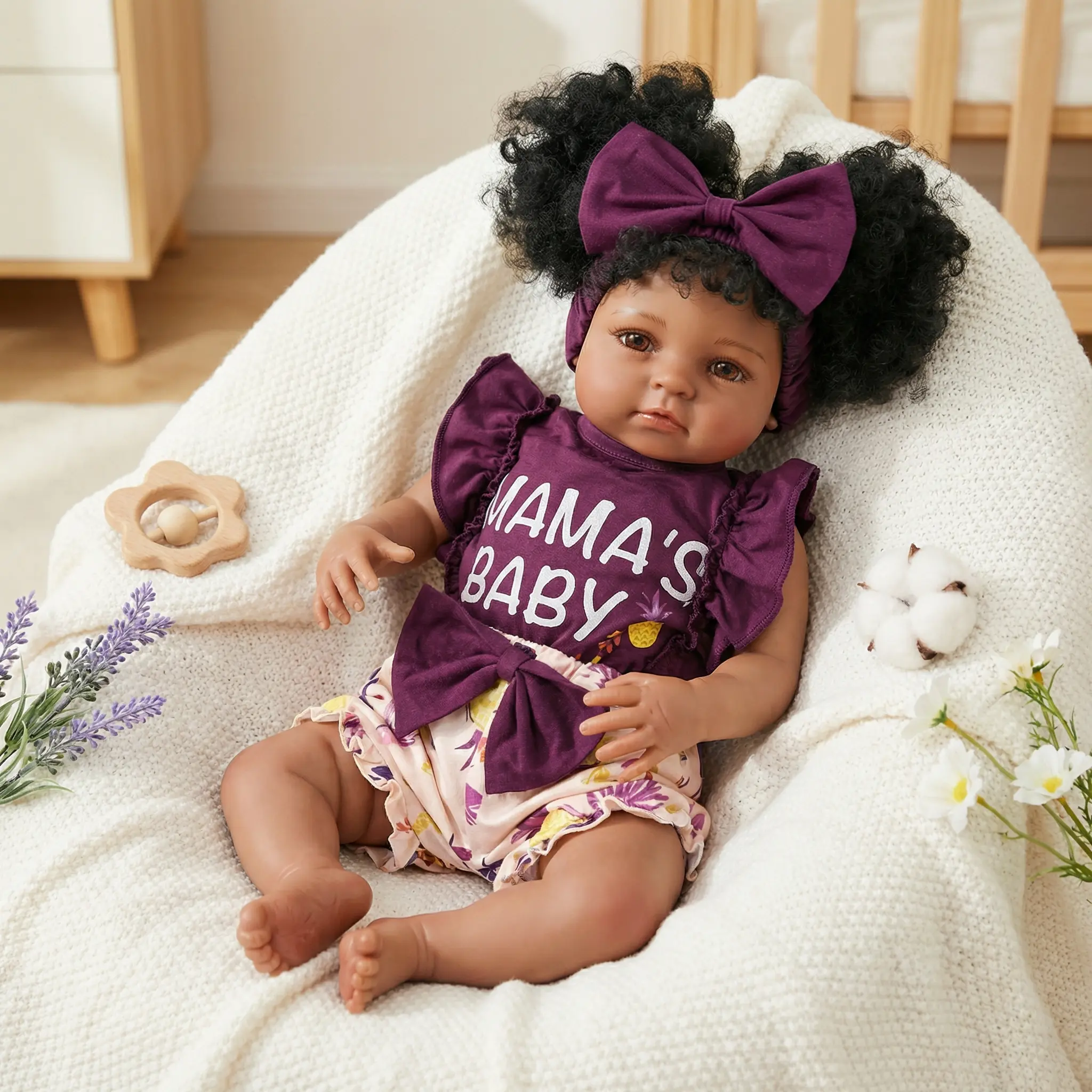 20-inch Ama Vinyl Limb+ Cloth Body Girl 