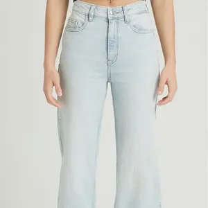 PacSun Women's Stretch Light Indigo '90s Boyfriend Jeans Comfort Bottoms Fit Womenswear Bottoms