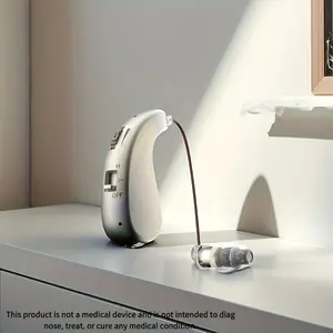 Hearing Aids, Advanced Hearing Solutions, Customizable Sound Settings, Comfortable Fit, Ideal for Daily Use, Enhance Your Listening Experience, OTC Hearing Aid