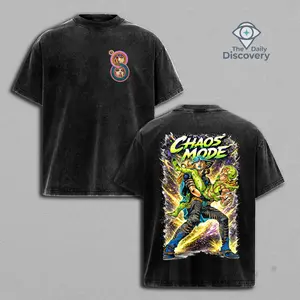 Limited JoJo's Bizarre Adventure Printed T Shirt For Men's Clothing Joseph Joestar Washed Oversized T-shirt Short Sleeve Cotton Tees Top