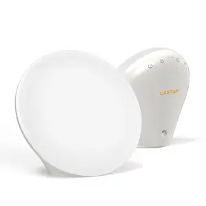LASTAR Sun Lamp, 10,000 Lux Sunlight Lamp with 4 Color Temperatures & 5 Brightness & 1H Timer, Touch Control Daylight Lamp with Memory Function for Home