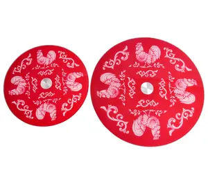 Temp-tations Doodle Doo 10" & 13" Tempered Glass Lazy Susans