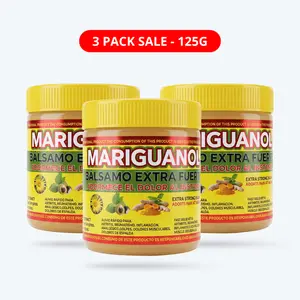 3 Pack MARIGUANOL Balsamo extra fuerte 125g Reforzado - Antioxidant Gel Supplement Reuma Pomade joint pain flexi