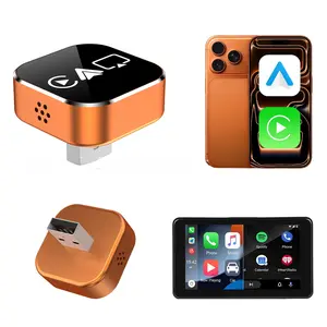 Four-in-one wireless CarPlay box for Android and Apple, Android screen mirroring, in-car smart module