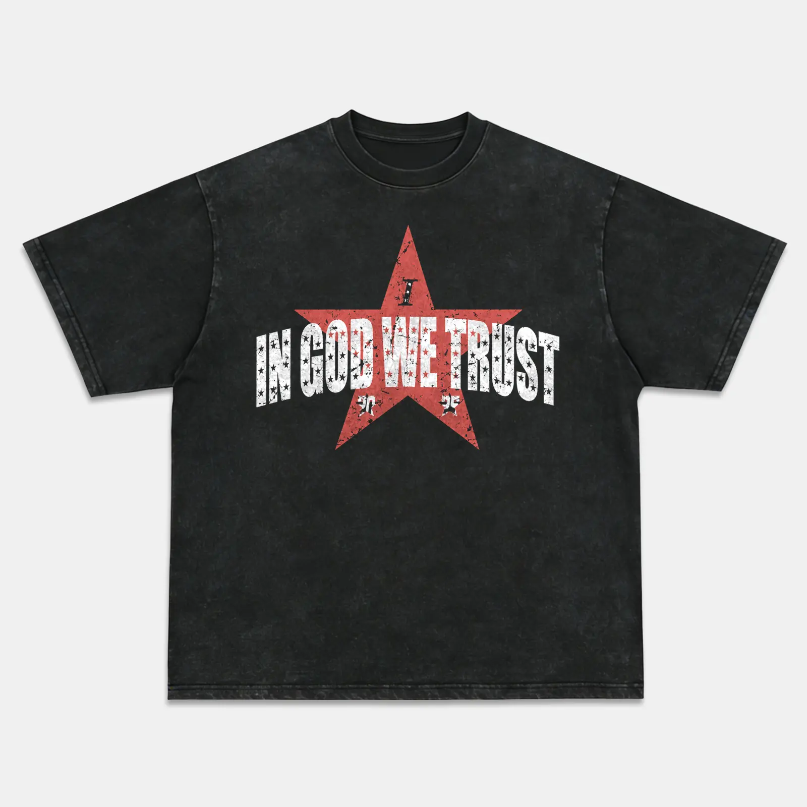 In God We Trust Graphic Print Cotton Casual T-Shirt, Cool Fashion T-Shir,StreetWear Lover Shirts,Y2k Shirt,Oversize Shirt, Gift For Men Women, Apparel for Women Novelty Tees for Guys Black Menswear