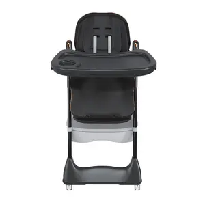 Adjustable Baby High Chair 0-6 Years – Portable Infant Feeding Seat with Safety Belt, Silent Lockable Wheels & Easy-Clean Design for Home, Dining, Living Room, Bedroom