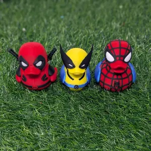 SpiderDuck, Wolvyduck, and Duckpool Jeep Ducks