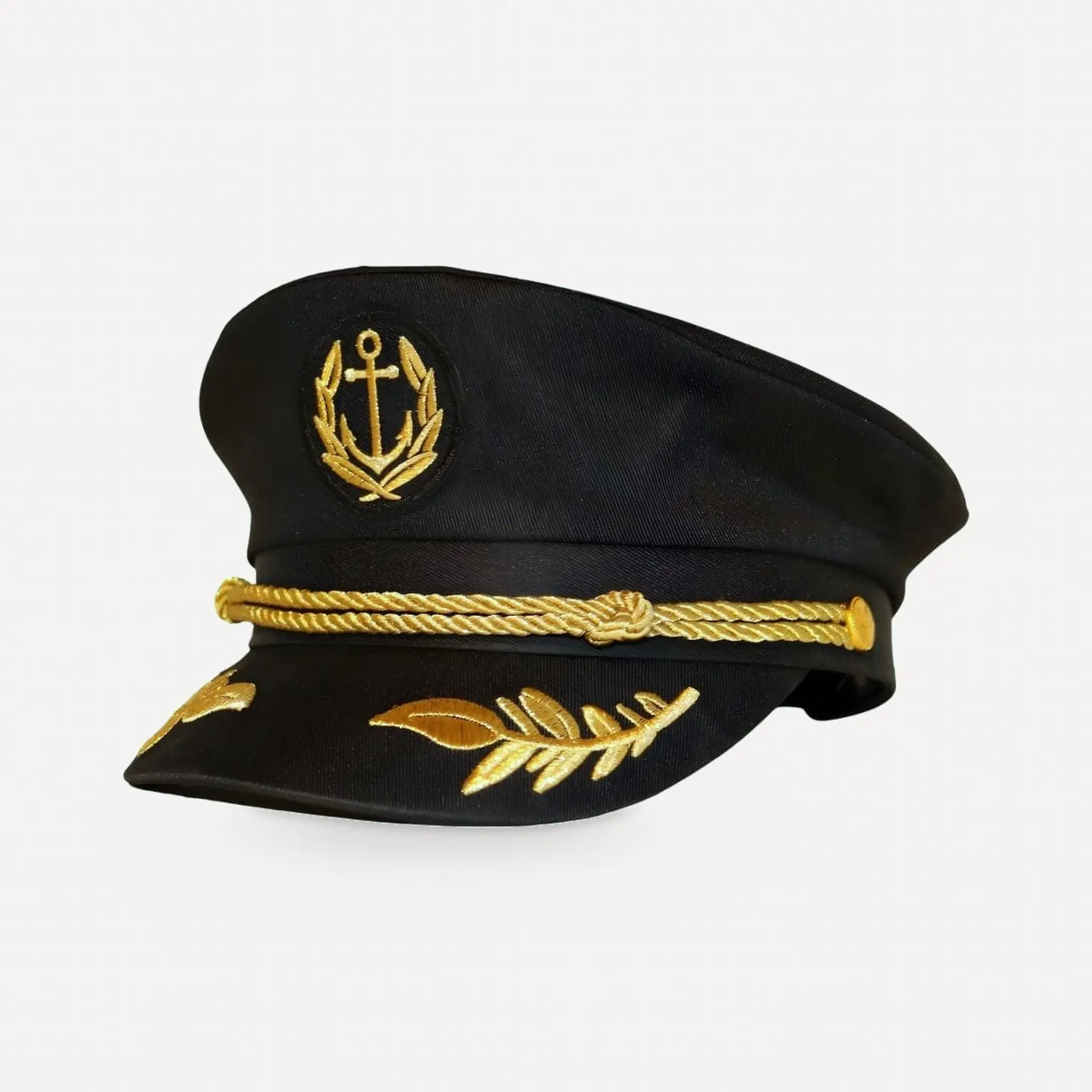 Midnight Gold Captain Hat