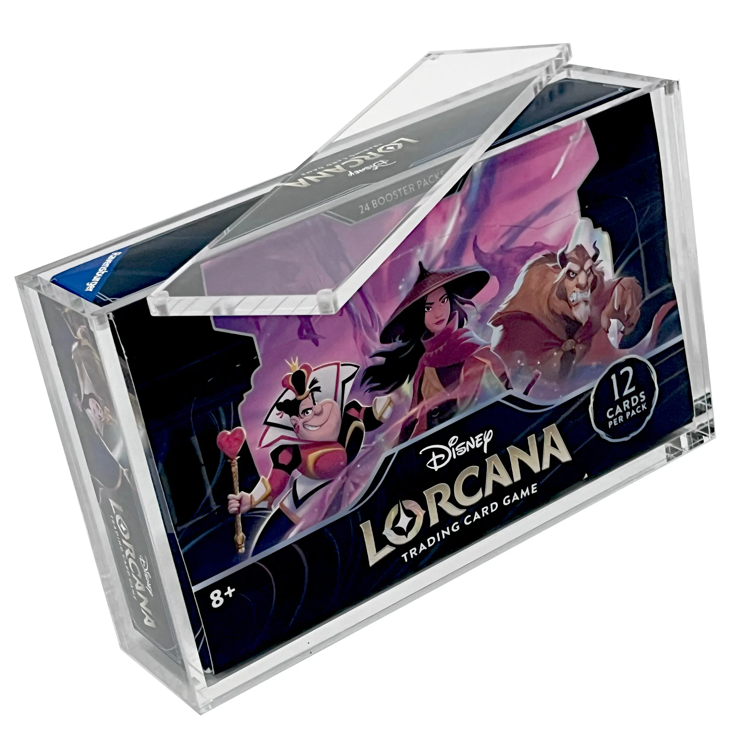 Disney Lorcana Trading Card Game Acrylic Display Case - UV Protected & Sleek Design for Booster Boxes - Perfect for Home, Store, or Gaming Events - TikTok Shop Disney Lorcana Trading Card Game Acrylic Display Case - UV Protected & Sleek Design for Booster Boxes - Perfect for Home, Store, or Gaming Events - TikTok Shop