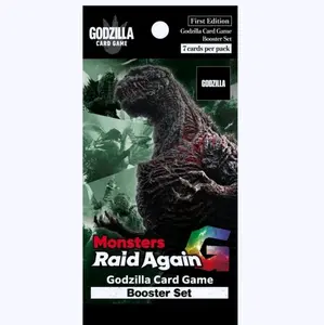 Monsters Raid Again G [BP02] Godzilla Card Game Booster Box & Packs