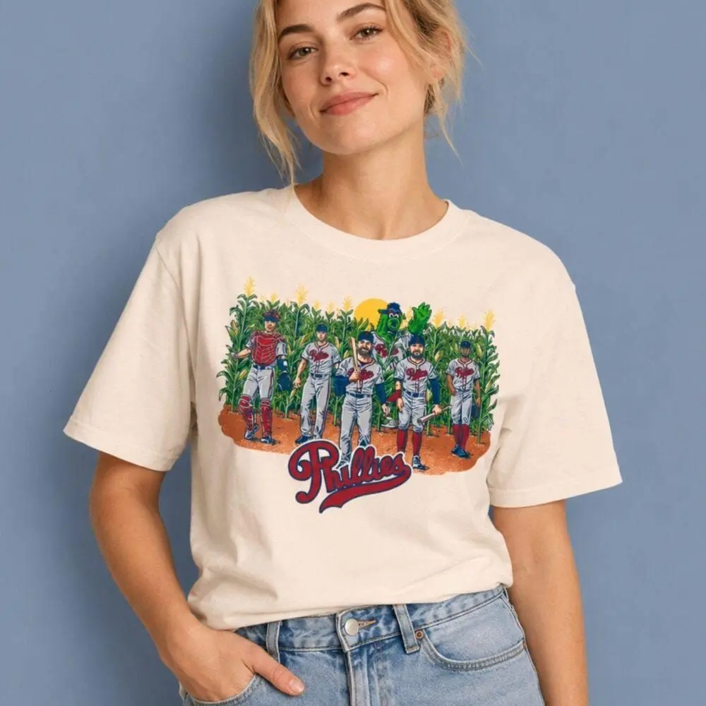 Phillies Field of Dreams Shirt, Phillies Cornfield Tee Shirt