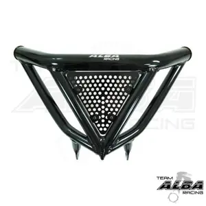 Intimidator ATV Front Bumper Black 1" 6061 T6 Aluminum Lightweight Strong ARMAT by Alba Racing
