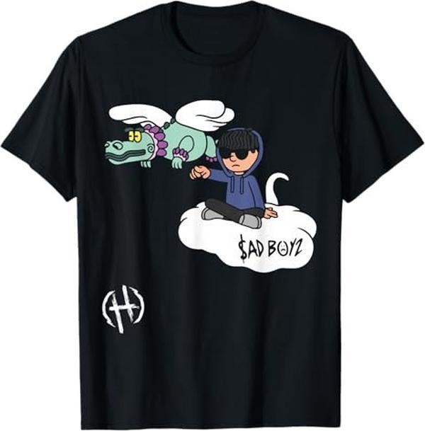 [MORE OPTIONS] Sad Boyz Junior H T-Shirt, Latin Trap Music Graphic Tee, Streetwear Fan Shirt, Y2K Style Unisex Top, TikTok Trending Music Fashion