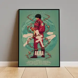 [Sale Off Up To 50%] [Unframe] Akira Poster Print on Kraft Paper Poster, Vintage Wall Art, Perfect for Home Decor, Cool Rooms & Unique Gifts