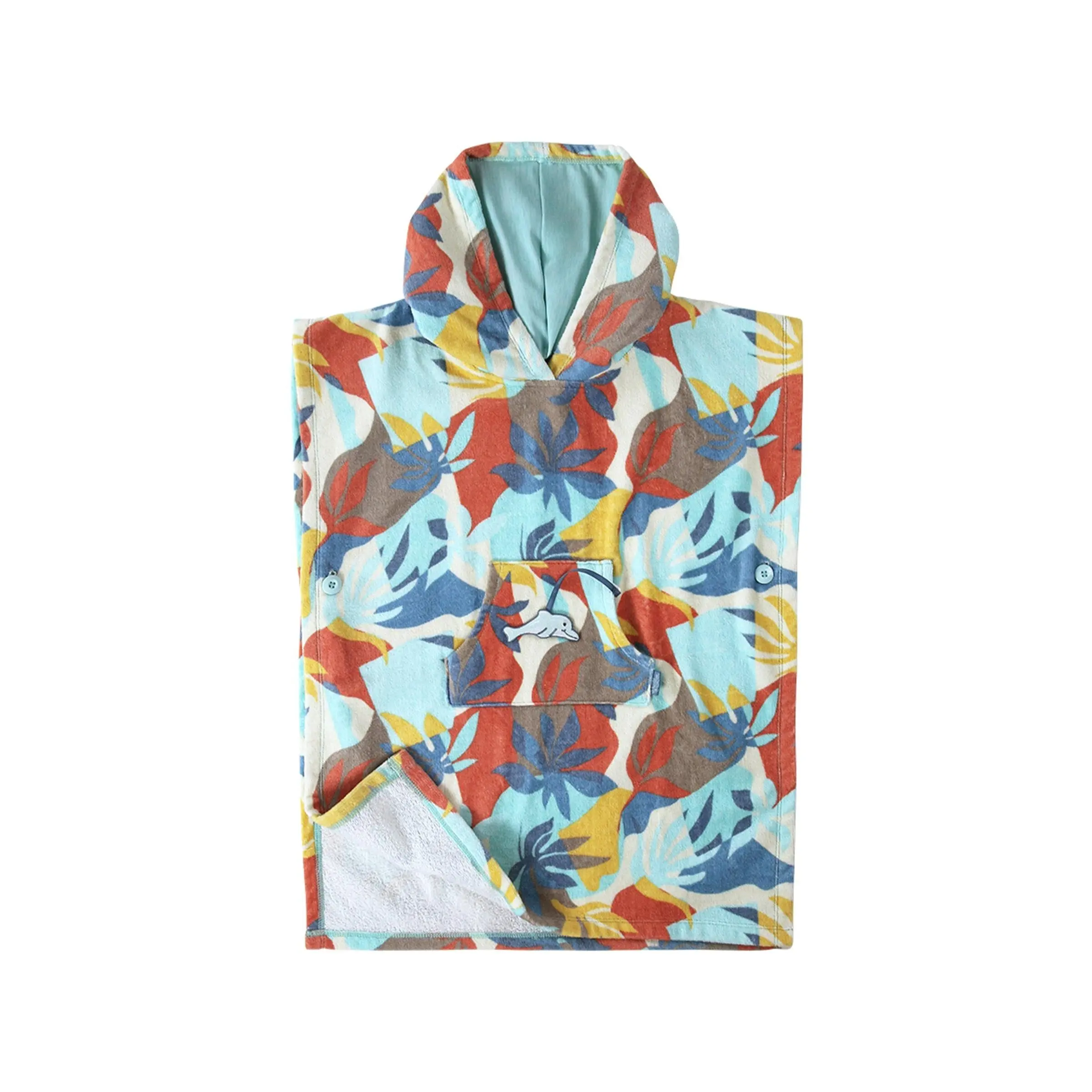 Kid's Hooded Beach Poncho