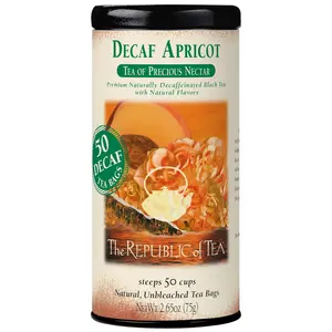 The Republic of Tea-Apricot Decaf Tea, 50 Tea Bags