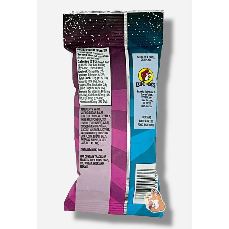 Buc-ee's Cotton Candy Cosmic Pops