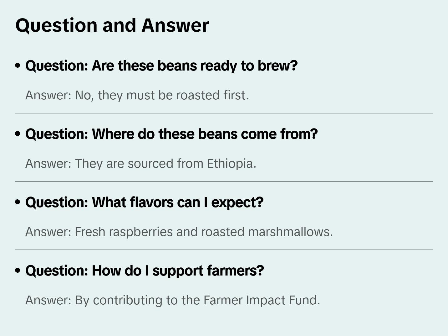 Ethiopia Natural- Green Coffee Beans