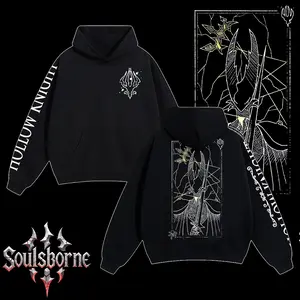 [Soulsborne Style] Vintage The Knight - Hollow Knight Unisex Hoodie, Soulsborne Gaming Apparel, Game Shirt, Video Game Clothes, Boy Merch, Gift For Him, Gift For Her, Soulslike Streetwear