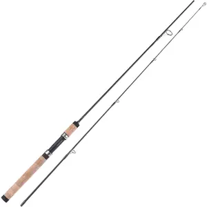 Fishing Rods Graphite Lightweight Ultra Light Trout Rods 2 Pieces Cork Handle Crappie Spinning Fishing Rod