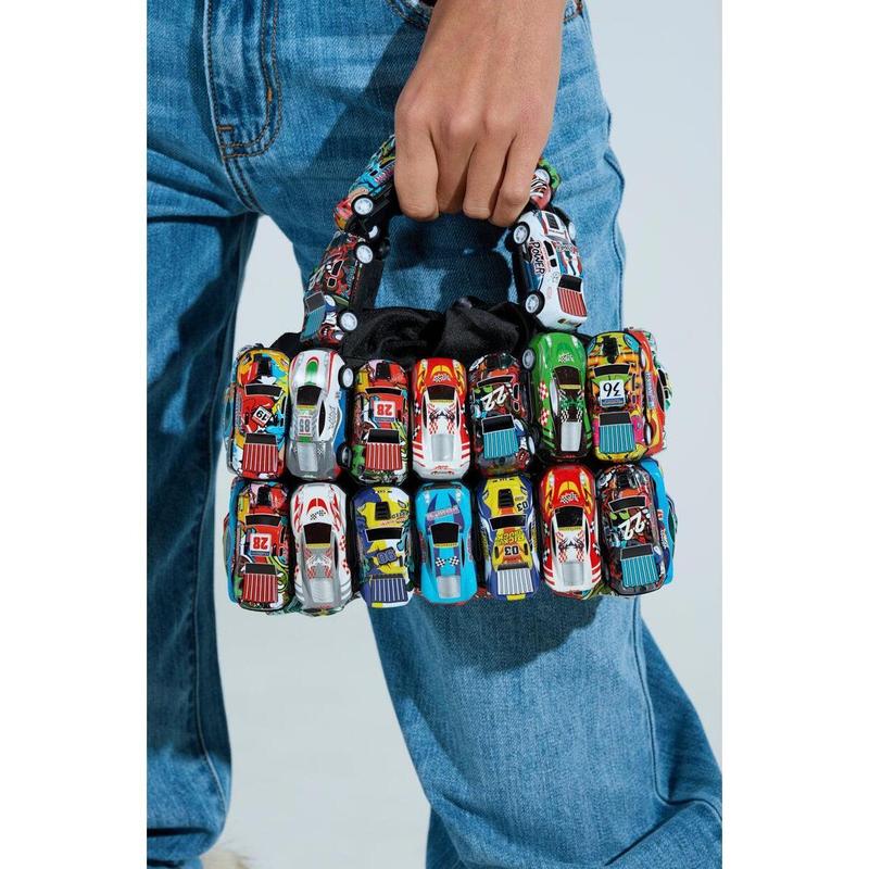 I GO FAST RACE CAR PURSE