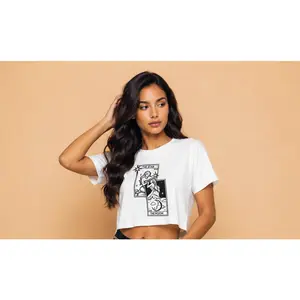 Deck of Stars Crop Tee
