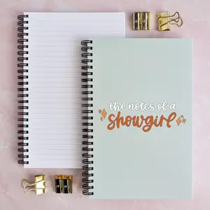 Notes of a Showgirl Notebook