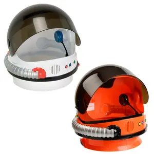 Jr. Astronaut Helmet with Sound and movable visor. Availabe in Orange and White.